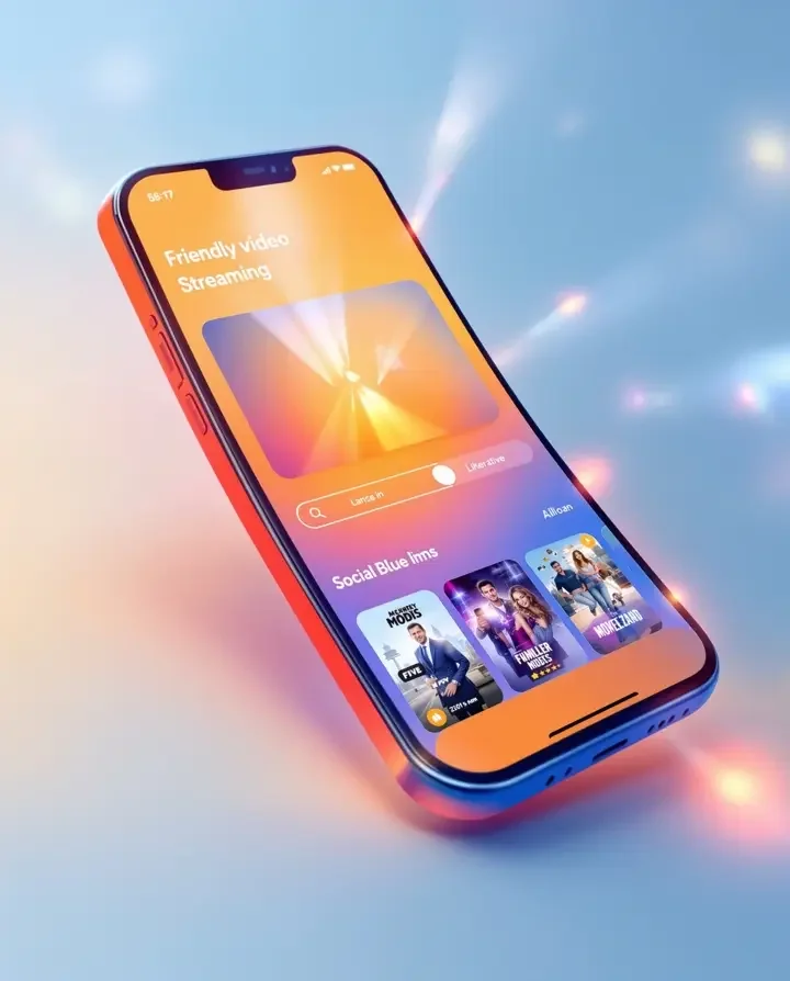 老王影视 APP 手机界面